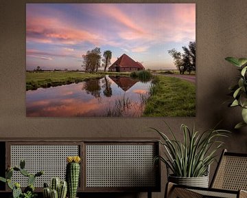 Holländischer Bauernhof von Pieter Struiksma