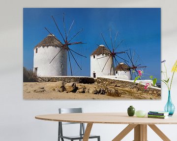 Mykonos windmolens van Atelier Liesjes
