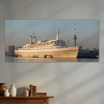 The SS Rotterdam in Rotterdam by MS Fotografie | Marc van der Stelt