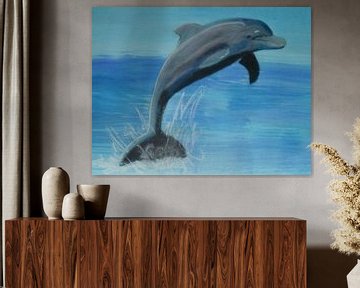 Delfin by Babetts Bildergalerie