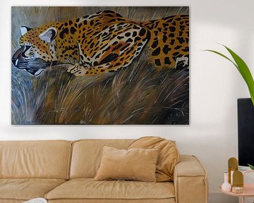Gepard auf der Jagd III van Babetts Bildergalerie