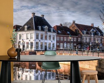 Westsingel und Spui historisch Amersfoort von Watze D. de Haan