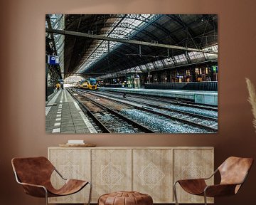 Centraal Station Amsterdam sur Brian Morgan