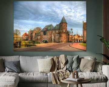 Koppelpoort historisch Amersfoort von Watze D. de Haan