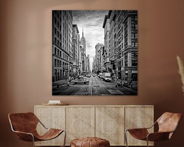 NEW YORK CITY 5th Avenue | Monochroom