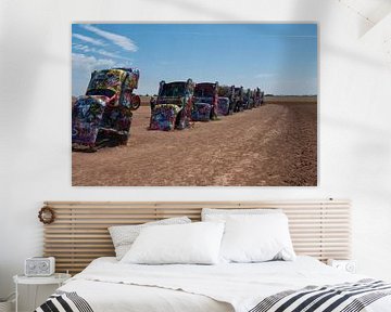 Cadillac Ranch, Amarillo TX USA van Atelier Liesjes