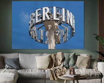 Berlijn reclame en typografie van Sander van Leusden