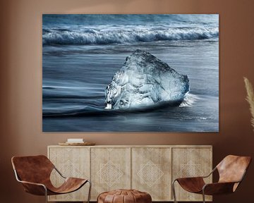 Strand Diamant bij Jokulsarlon