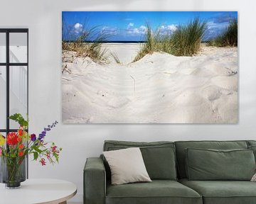 Strand en duinen op Terschelling van Rijk van de Kaa