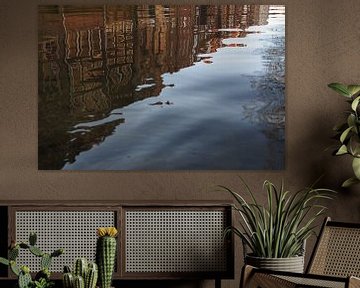 Spiegeling in het water von Marjon van Vuuren