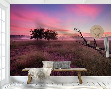 Sunrise on the Heath by Marijn Heuts