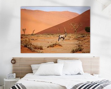 NAMIBIA ... Sossusvlei Oryx II van Meleah Fotografie