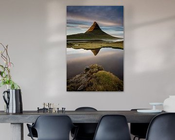 Landschap Kirkjufell IJsland van Sander Grefte