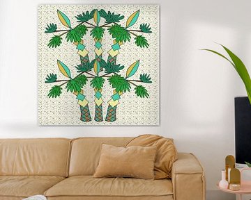 Palmiers accueillants