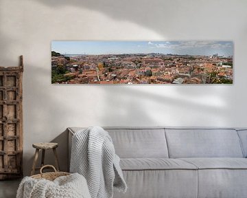 Panorama Lissabon Portugal von Jeroen Meeuwsen