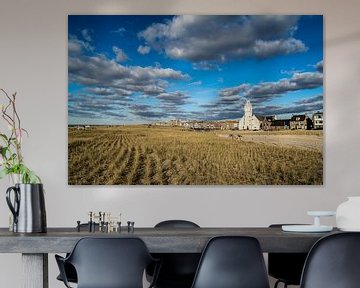 Oude Kerk in de zon van Peter Sneijders