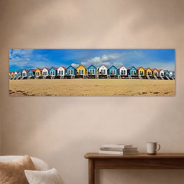 Panorama Strandhäuser Vlissingen von Anton de Zeeuw