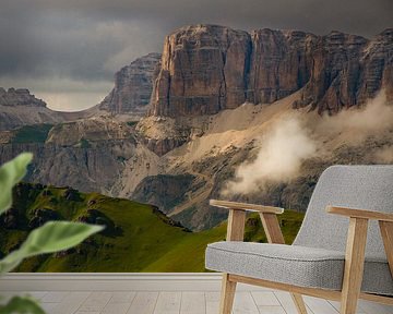 Sella Massif in the Dolomites by René Groenendijk