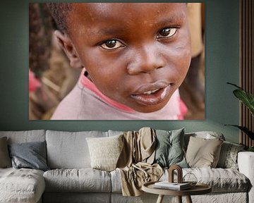 Jongetje in Uganda, Afrika