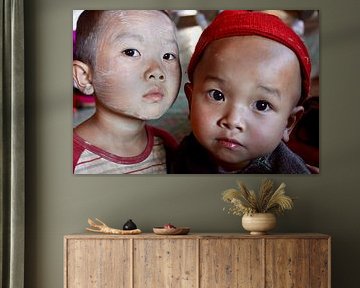 Kinderen in Myanmar, Azië