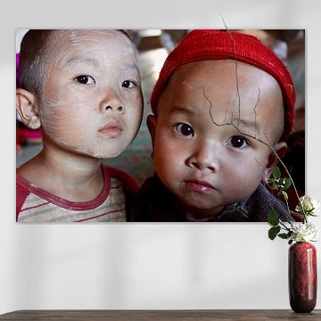 Kinderen in Myanmar, Azië
