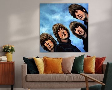 The Beatles Rubber Soul Schilderij van Paul Meijering