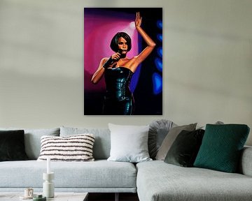 Whitney Houston Schilderij 2