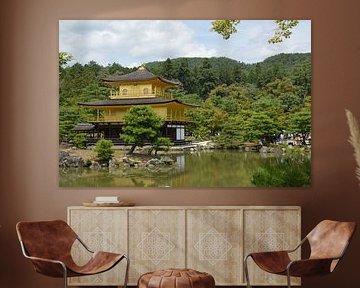 Kinkaku-ji x Temple japonais sur Kenji Nakano