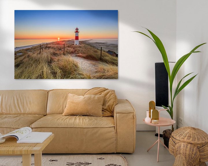 Beispiel: Morning Light at Sylter Lighthouse von Ursula Reins