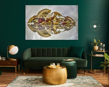 Rood, zilver en goud van Frans Blok - foto's, kunst en andere wanddecoratie