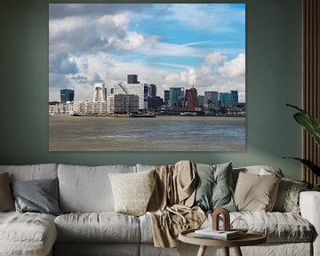 Skyline Rotterdam van Maxpix, creatieve fotografie