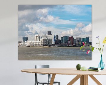 Skyline Rotterdam van Maxpix, creatieve fotografie
