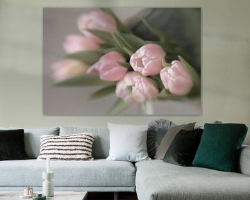 Roze tulpen van Ellen Driesse