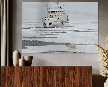 IJbeer    en expeditieschip  rond Spitsbergen van Peter Zwitser