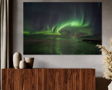 Aurora Borealis - Northern Lights van Babs Boelens