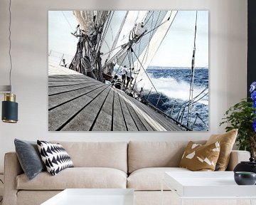 Sailing at sea by Anouschka Hendriks