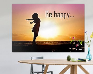 Inspiration "Be Happy" van henrie Geertsma