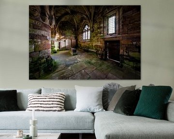 Jedburgh Abbey in Schotland van Steven Dijkshoorn