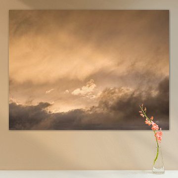 Zonsondergang met pasteltinten