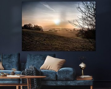 Sonnenaufgang, die Coige in Leefdaal.