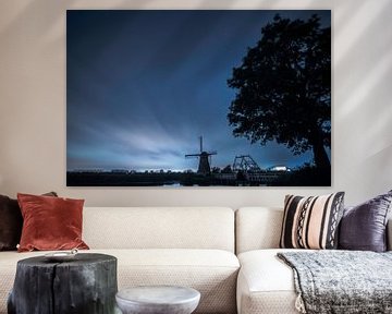 Kinderdijk Nederland by Dick van der Wilt