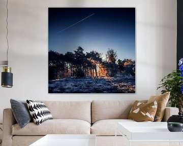 Contrail true blue van Ruud Peters