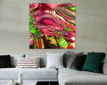 ABSTRACT COLORFUL PAINTING I-C von Pia Schneider