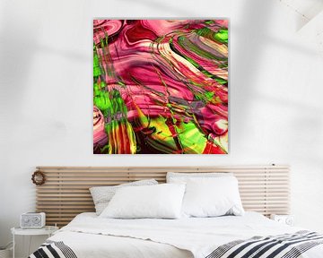 ABSTRACT COLORFUL PAINTING I-C von Pia Schneider
