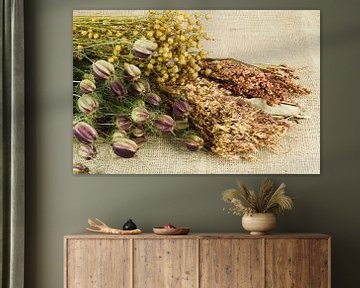 Dried flowers von Monique van Waterschoot