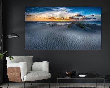 Dune Blick auf den niederländischen Strand von Alex Hiemstra