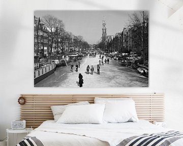 Winter in Amsterdam van Sander Barlage