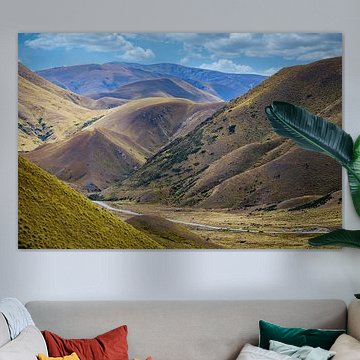 Lindis Pass, Pass Otago, Nouvelle-Zélande