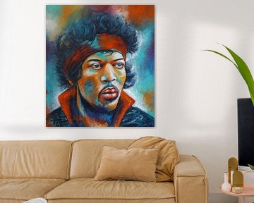 Jimi Hendrix van Ans van Breda
