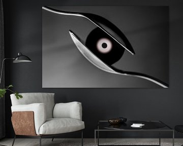 abstract - zwart wit - black white von Erik Bertels